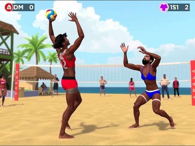 Beach Volley India Gladiators Gameplay